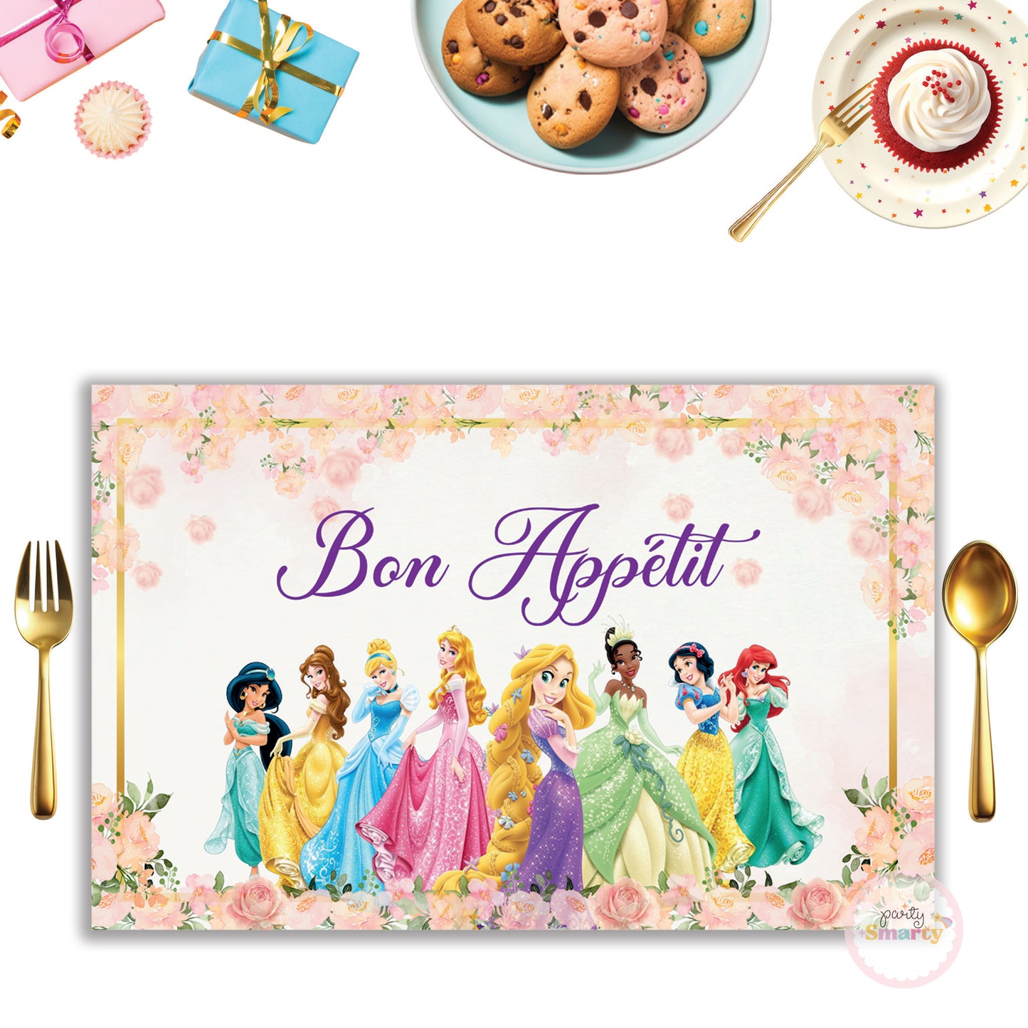 Disney Princess Table Mats - Set of 6
