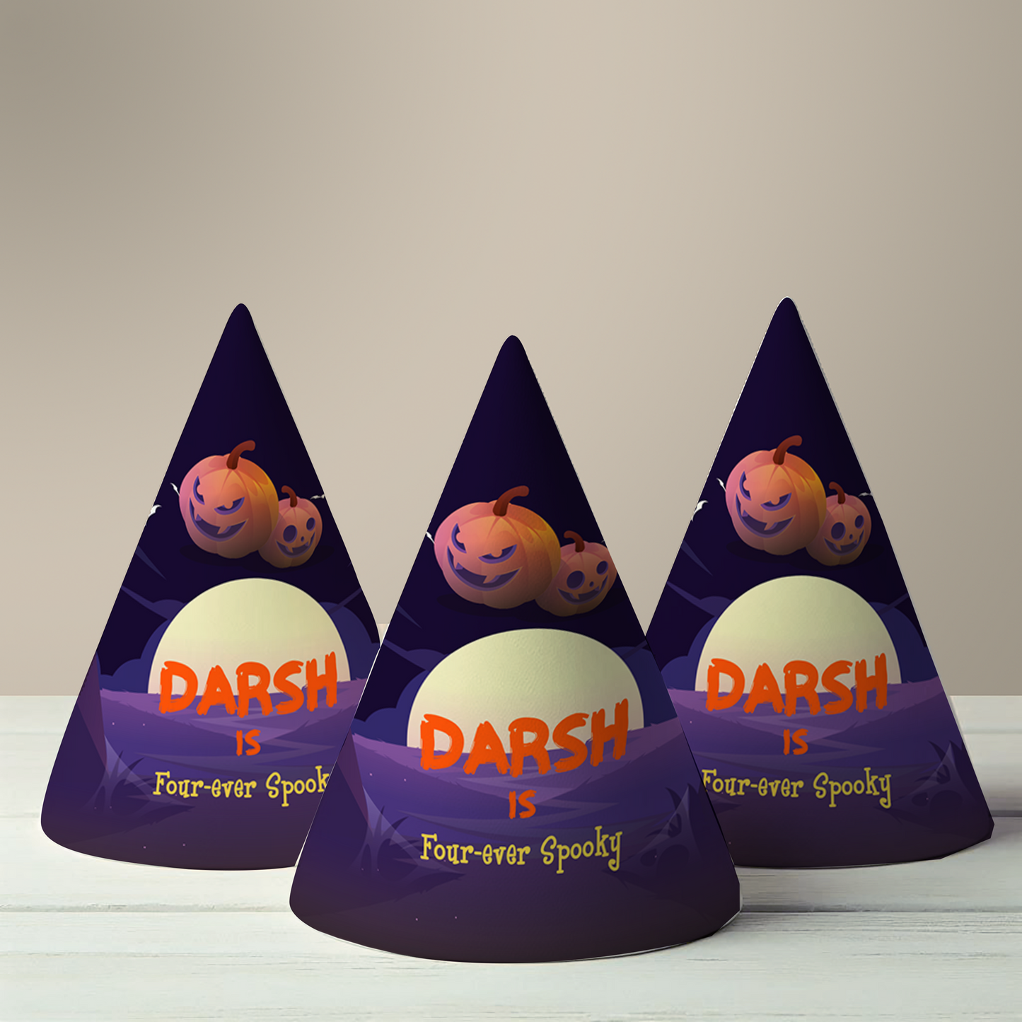 Halloween Birthday Party Hat (Set of 10)