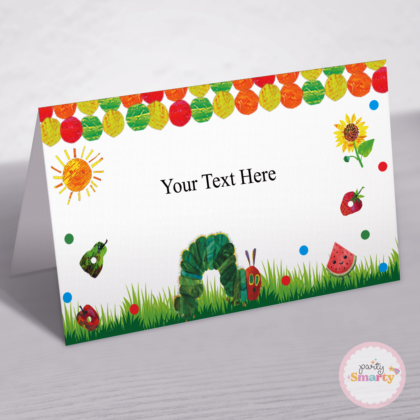 The Hungry Caterpillar Food Tags - Set of 12