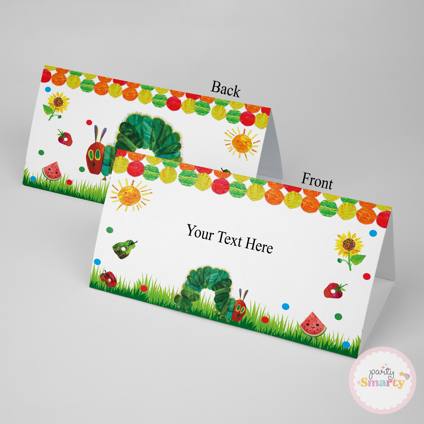 The Hungry Caterpillar Food Tags - Set of 12