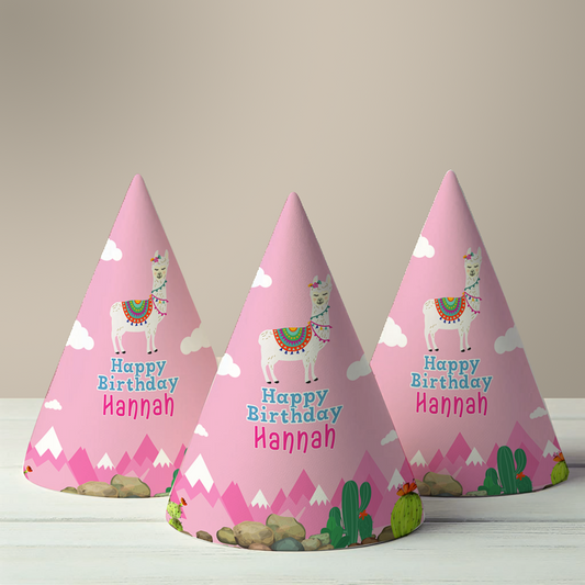 Llama Party Hat (Set of 10)