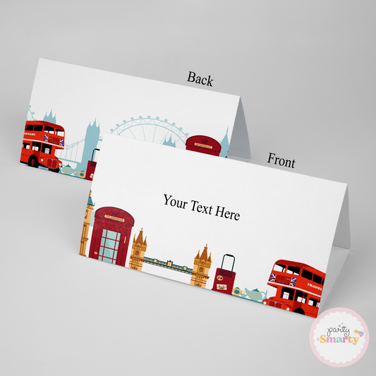 London Food Tags - Set of 12