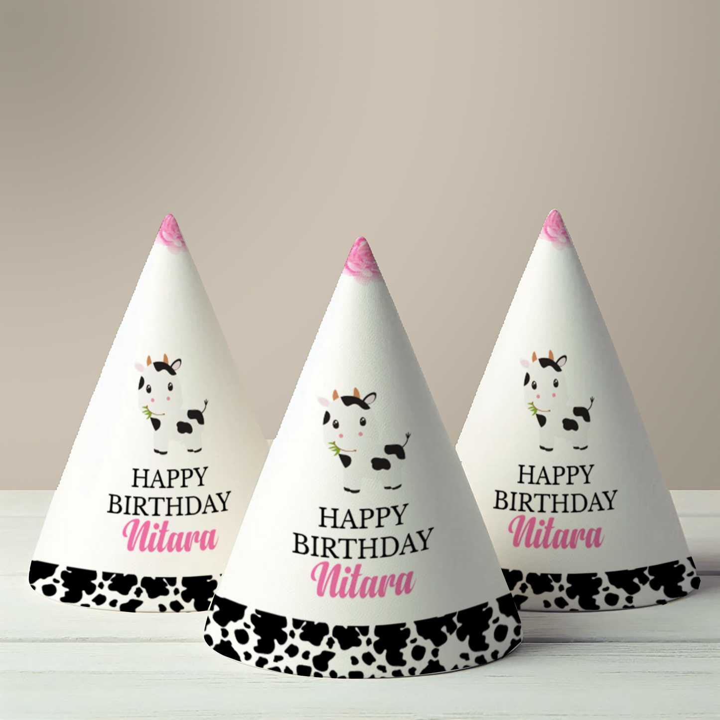 Moo Party Hat (Set of 10)