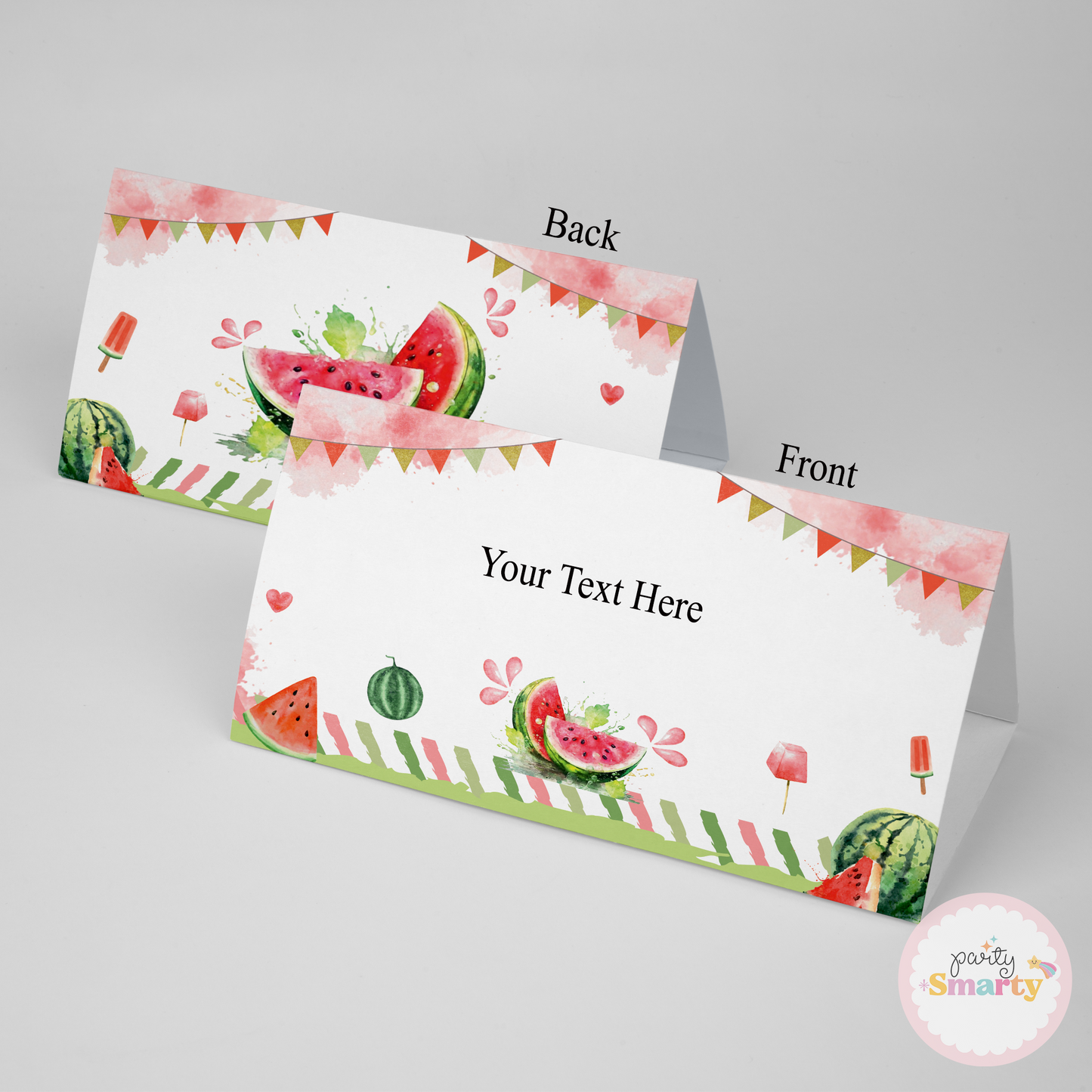 One in a melon Food Tags - Set of 12