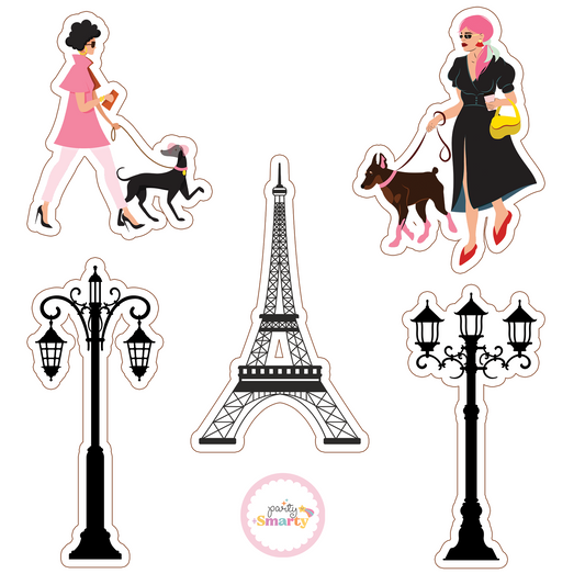 Paris Kiddie Cutouts