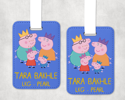 Peppa Pig Premium Luggage Tag (Pack of 1)