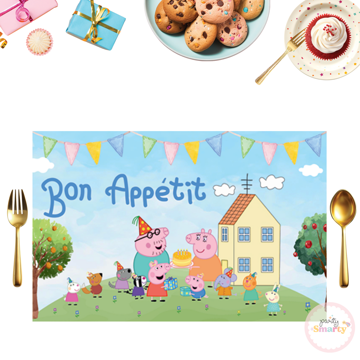 Peppa Pig Table Mats - Set of 6