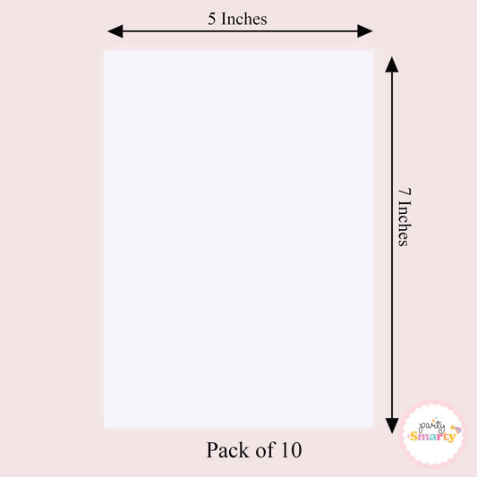 Boho Baby Shower - Baby traits game - Set of 10