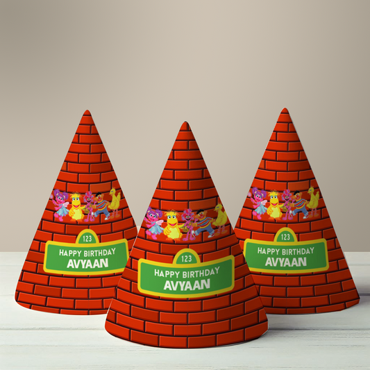 Sesame Street Party Hat (Set of 10)