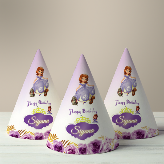 Sofia The First Party Hat (Set of 10)