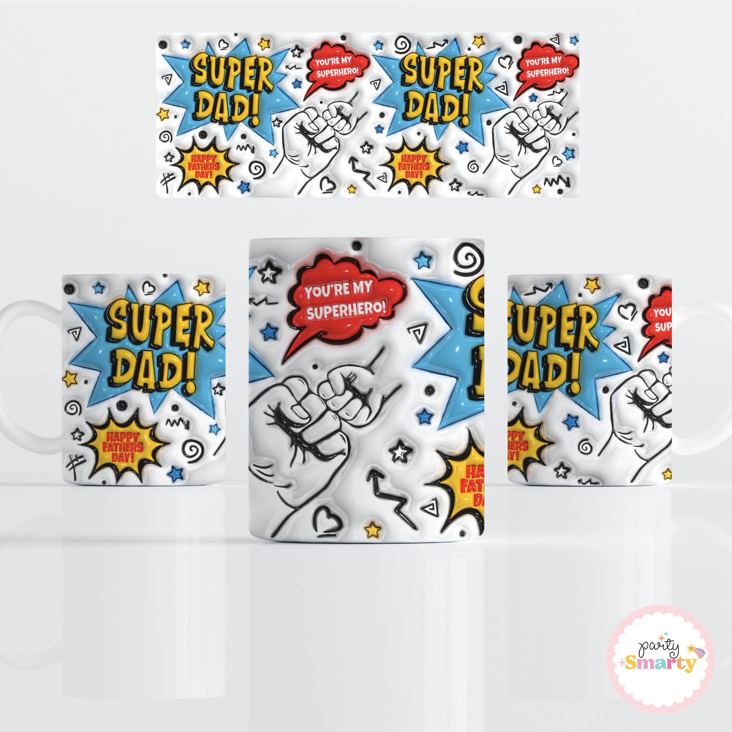 Super Dad Father's Day Mug