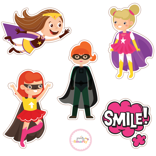 Super Girl Cutouts
