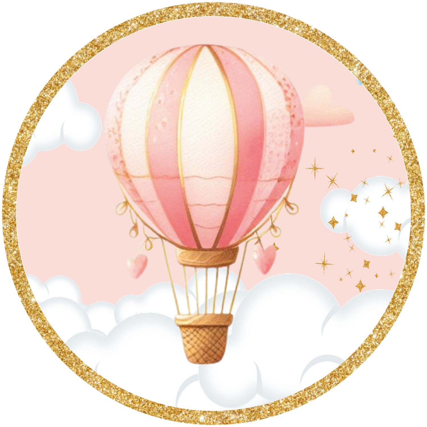 Hot Air Balloon Pink