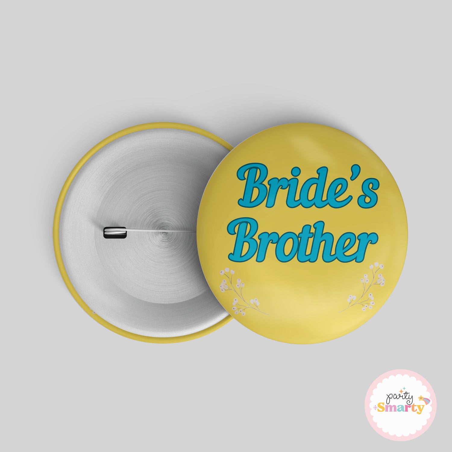 Bride/Groom Badges