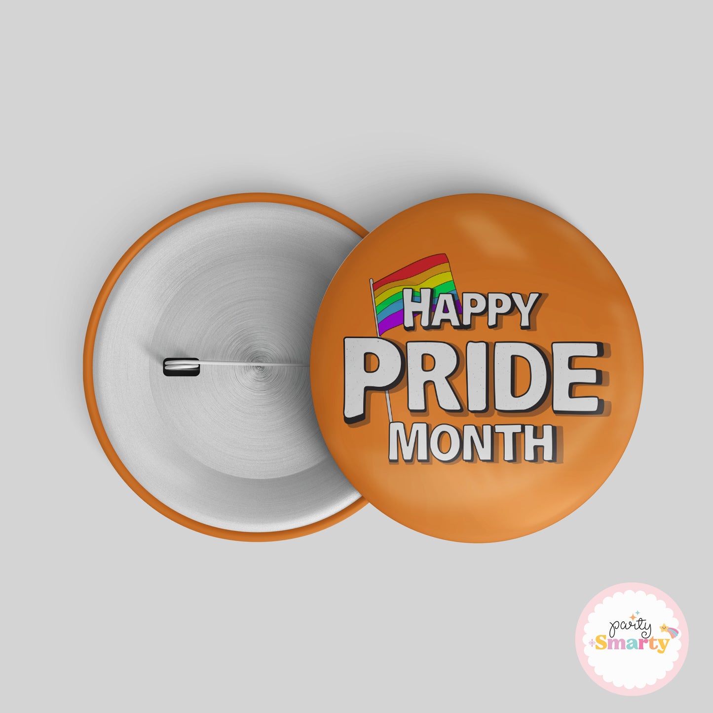 Pride Month Button Badge