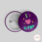 I Love K-Pop Button Badge