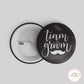 Team Groom Button Badge