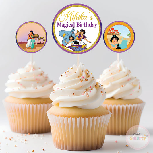 Aladdin Cupcake Topper