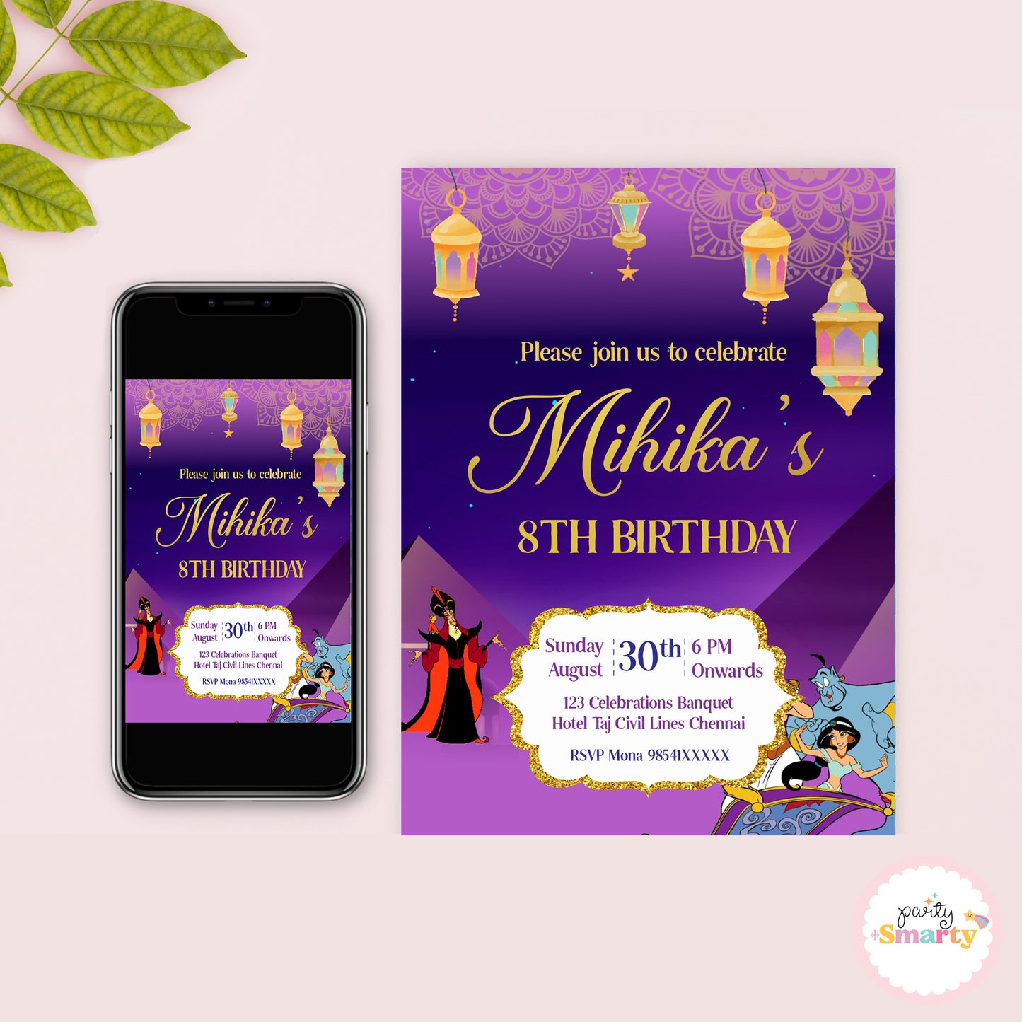 Aladdin Invite