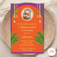 Orange & Green Annaprashan Invite