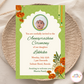 Green Annaprashan Invite