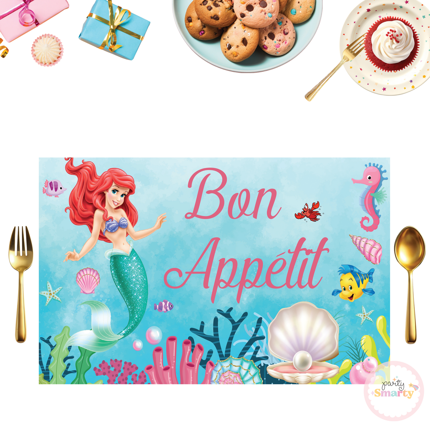 Ariel Mermaid Table Mat