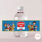 Red Paw Patrol Bottle Labels - Set of 10