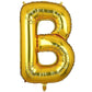 B Letters Balloons