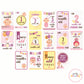 Girl Monthly Milestone Cards