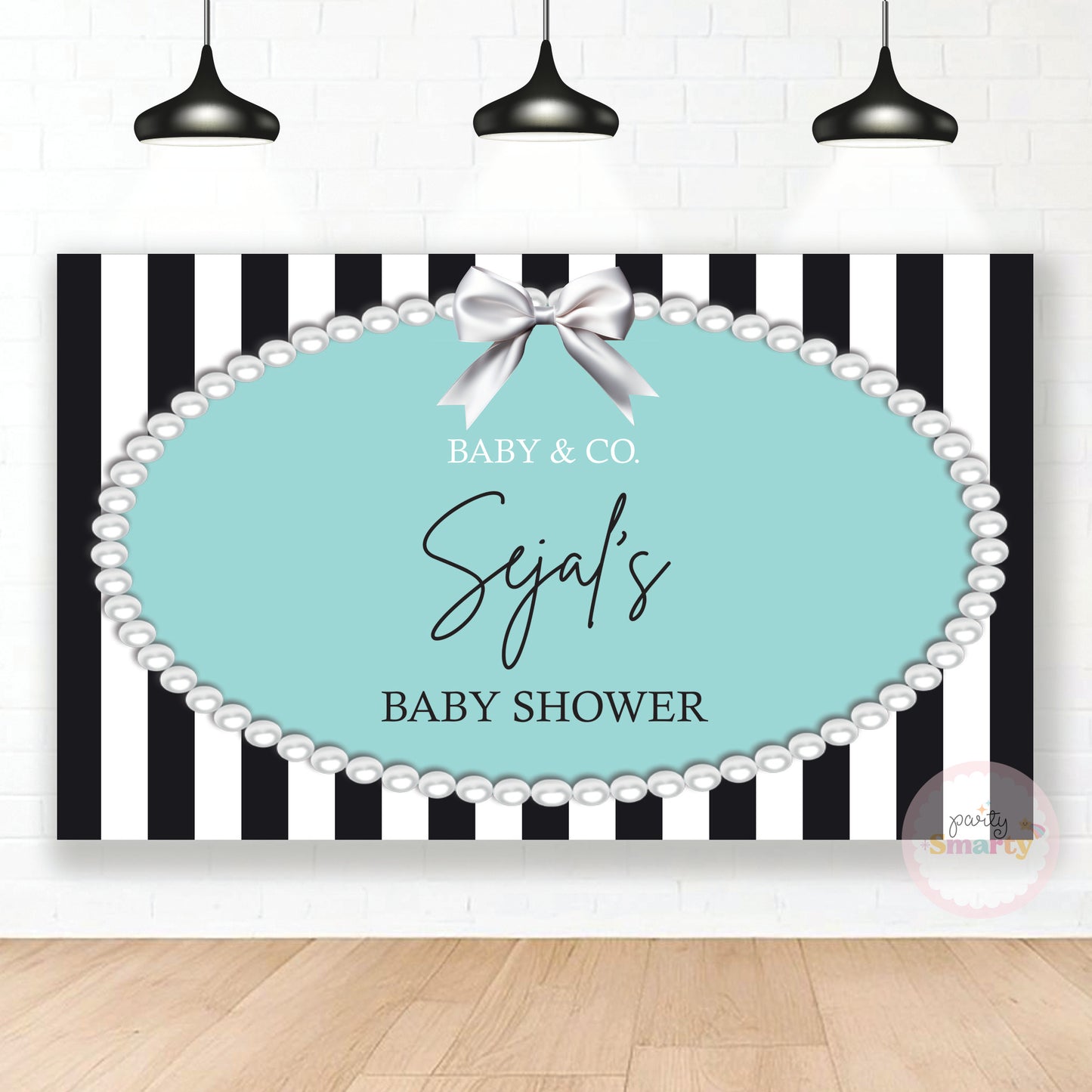 Baby & Co. Baby Shower Backdrop