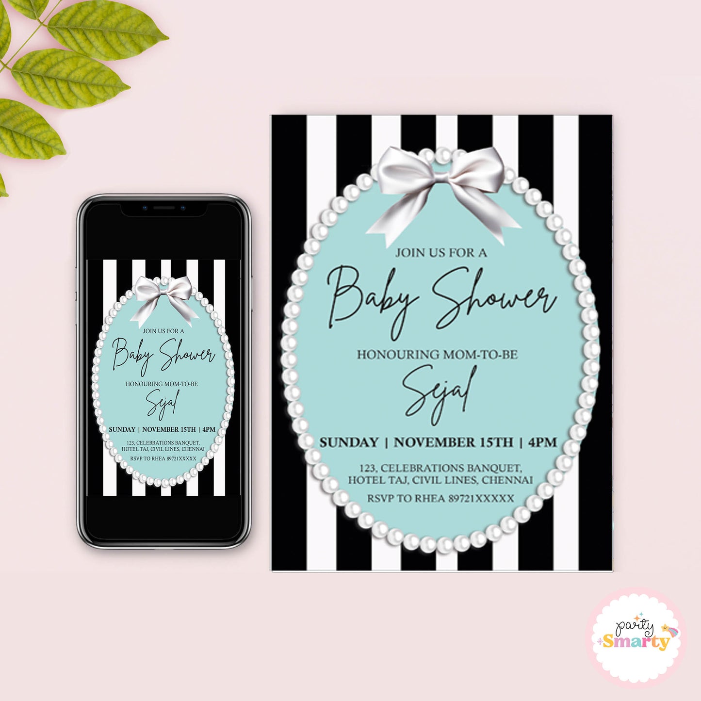 Baby & Co. Baby Shower Invite