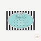 Baby & Co. Baby Shower Housie Ticket - Set of 15