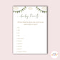 Green Teddy - Baby traits game - Set of 10