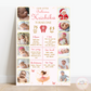 Ballerina Chalkboard with Photo