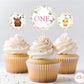 Barnyard Pink Cupcake Topper