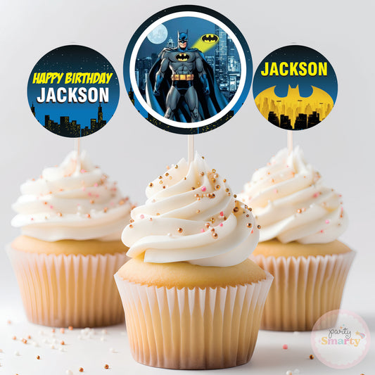 Batman Cupcake Topper