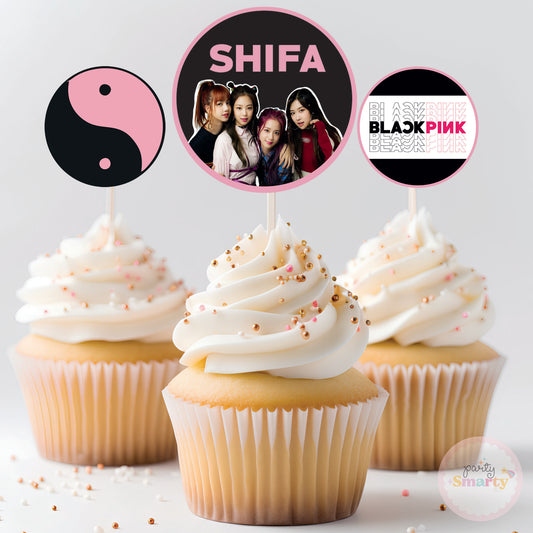 BlackPink Cupcake Topper