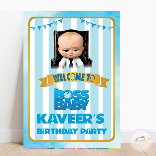 Boss Baby Welcome Board