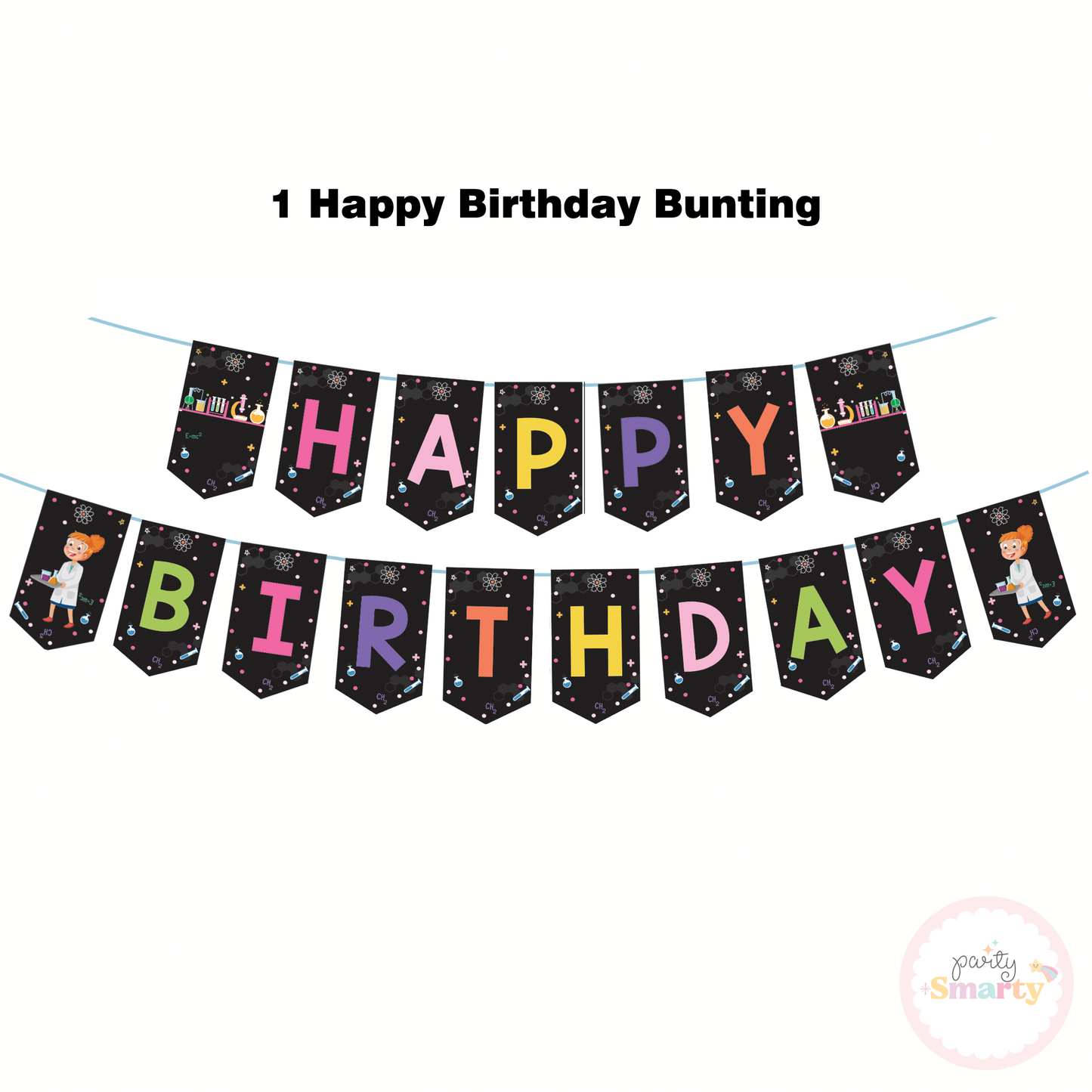 Mad Scientist Girl Smarty Saver 90 Piece Combo