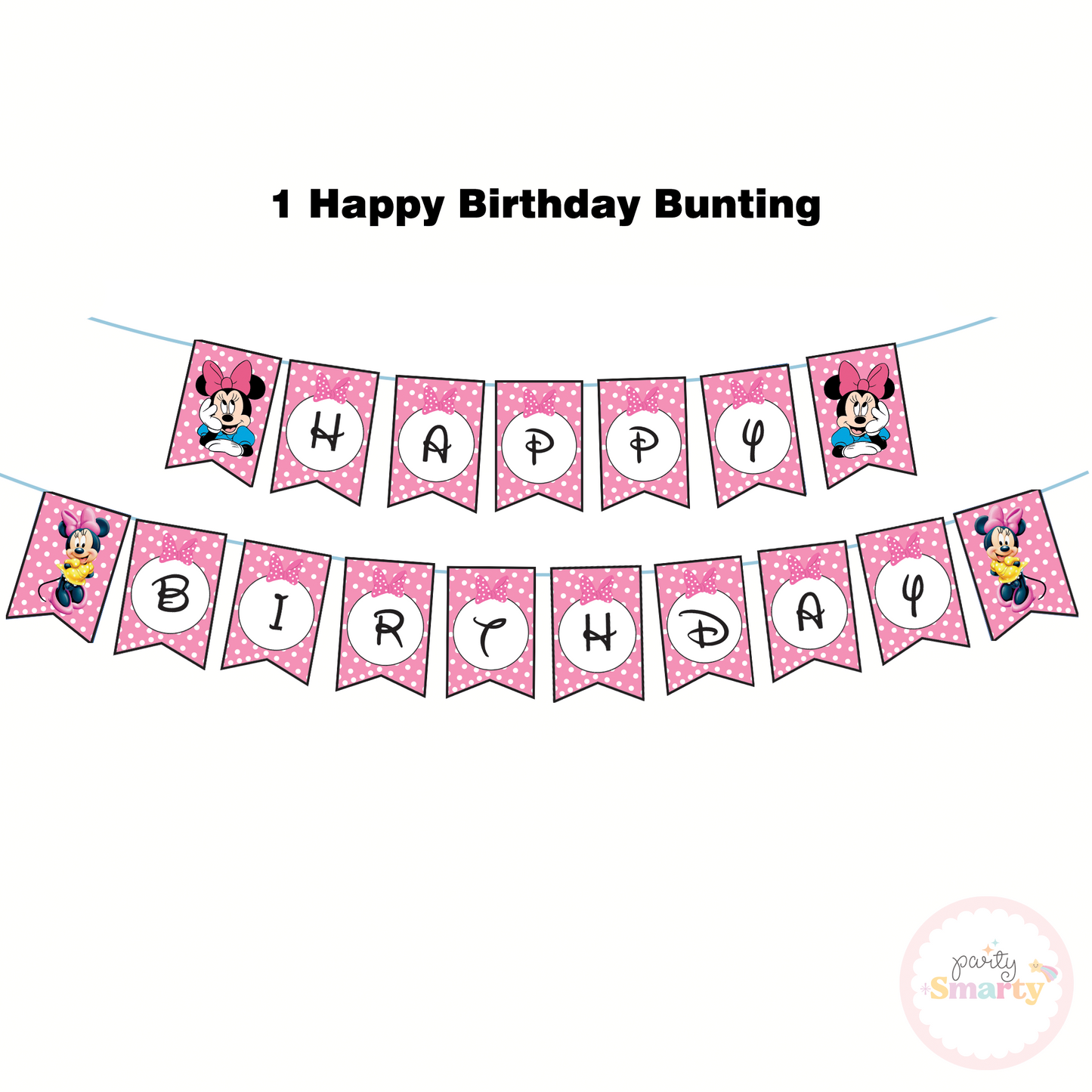 Minnie Mouse Smarty Saver 90 Piece Combo