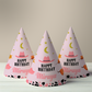 Cowgirl Birthday Party Hat (Set of 10)
