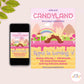 Candyland Invite