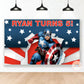 Captain America Backdrop