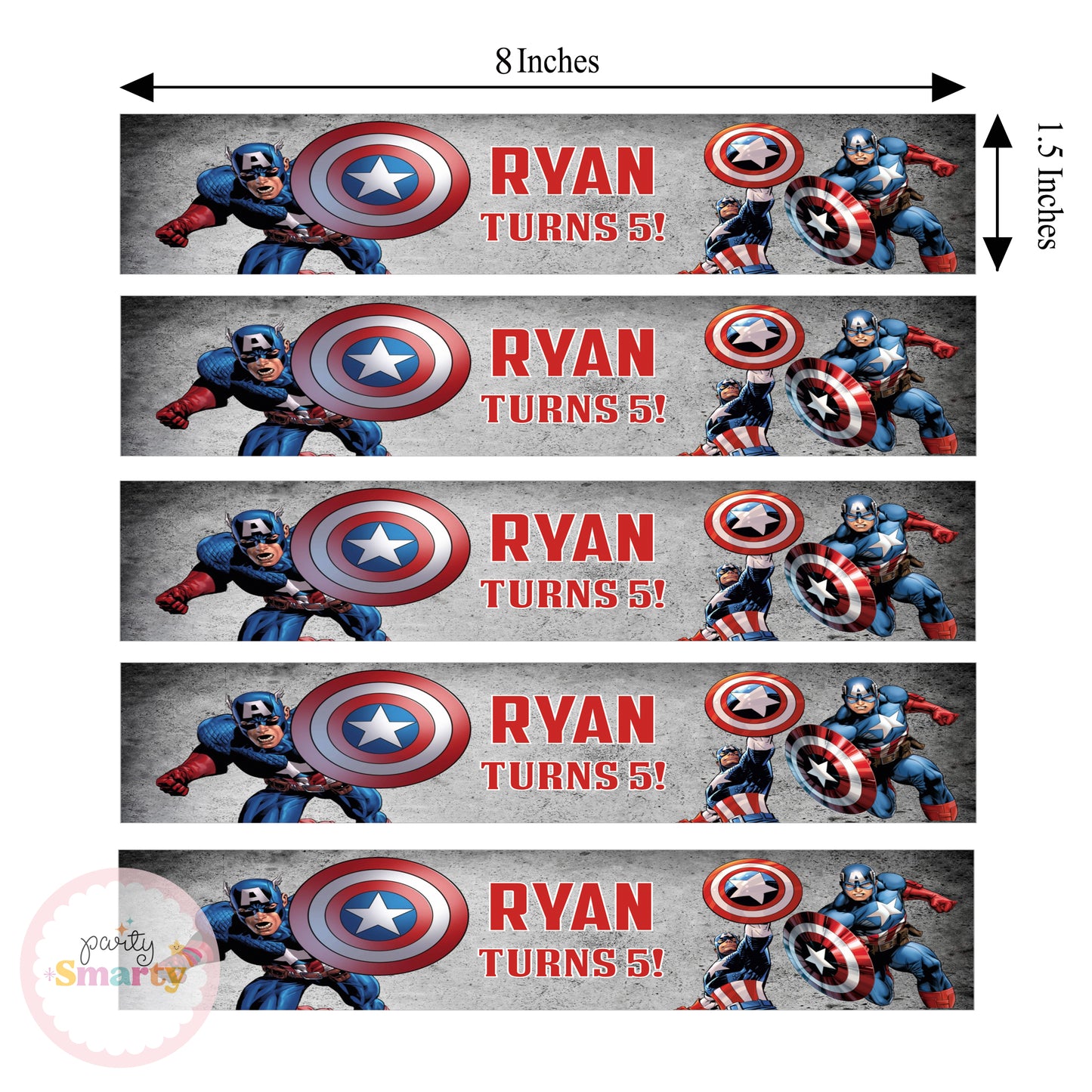 Captain America Wrist Band