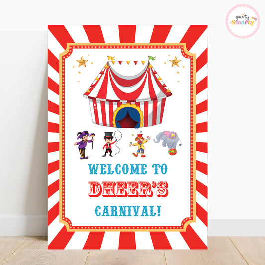 Carnival Welcome Board