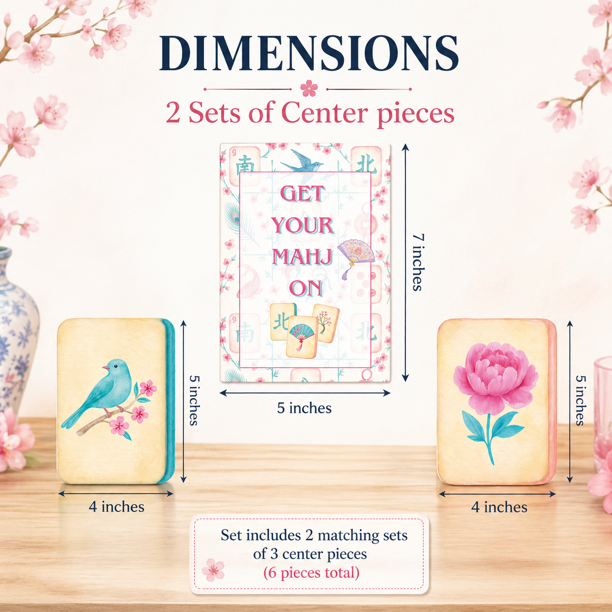 Mahjong Floral Combo