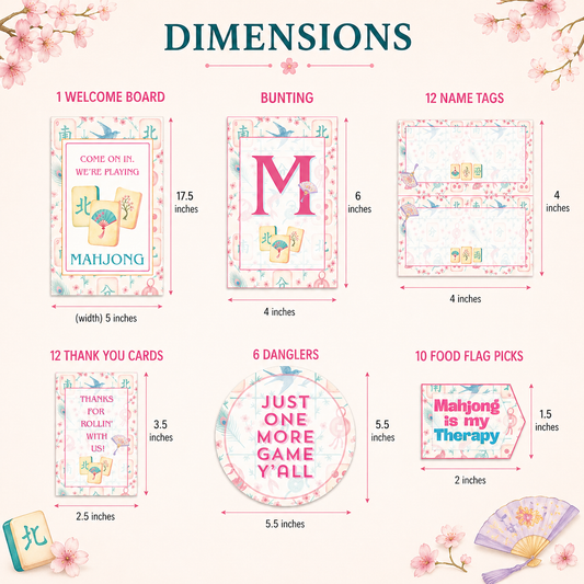 Mahjong Floral Combo