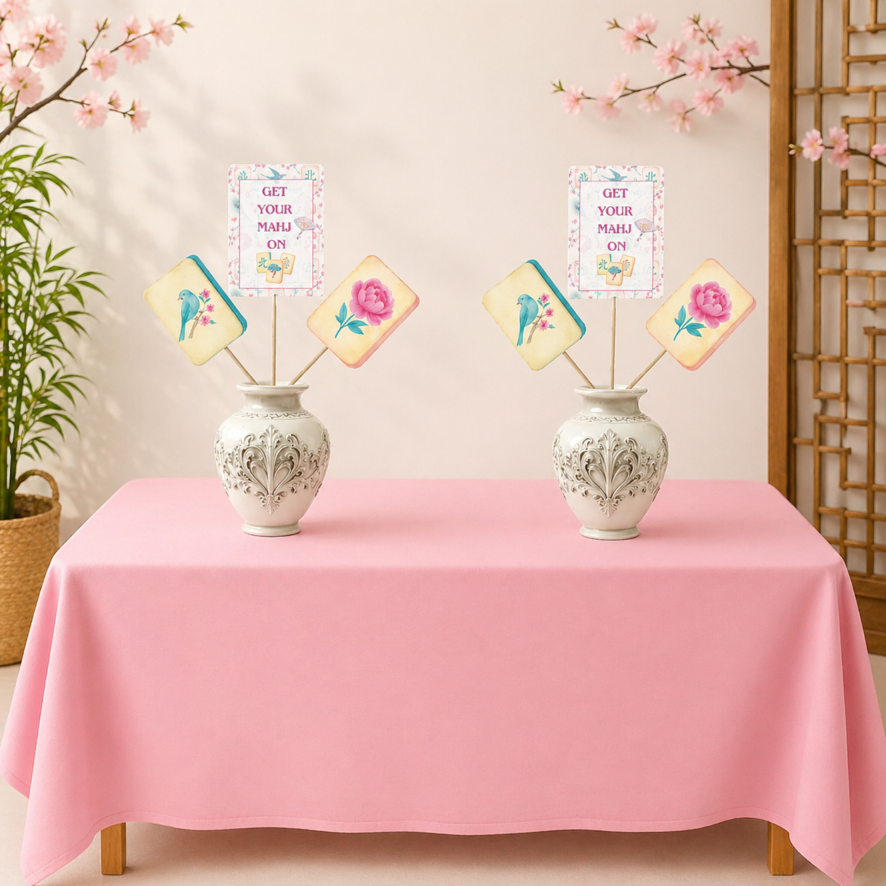 Mahjong Floral Combo