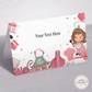 Chef Girl Food Tags - Set of 12
