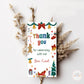 Christmas Birthday Thank You Tags - Set of 22